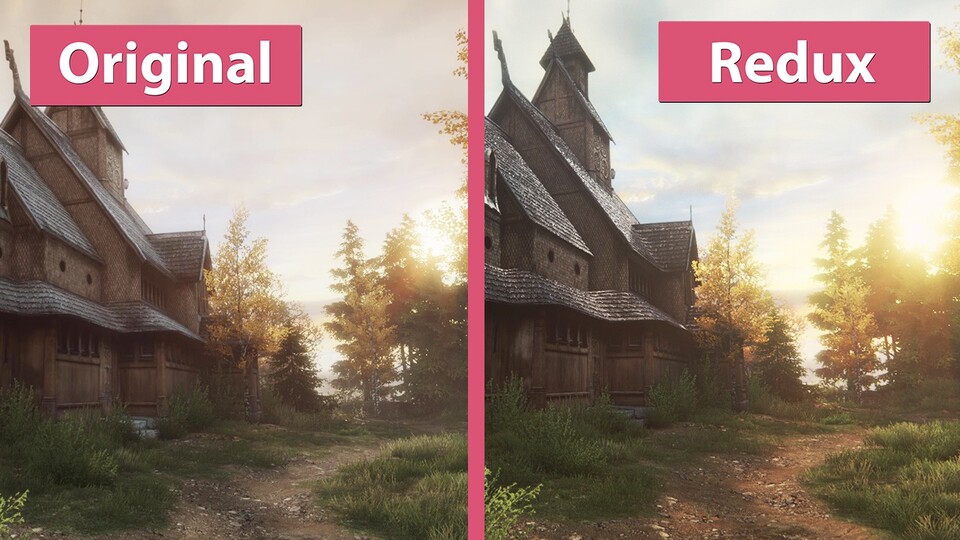 The Vanishing of Ethan Carter - Original mit Unreal Engine 3 und Redux mit Unreal Engine 4 im Vergleich
