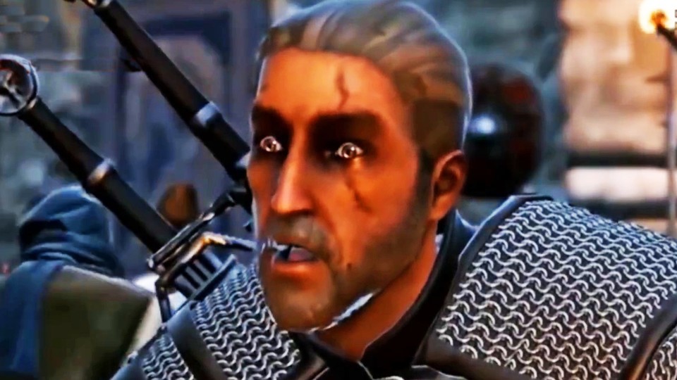 Geralt ist baff: The Witcher 3 hatte vor Release die lustigsten Bugs. Und nein, wir reden hier nicht von einem Pferd, das auf dem Dach steht. Bei uns gibt's exklusive Einblicke in die geheimen Fehlschläge der Spieleentwicklung.