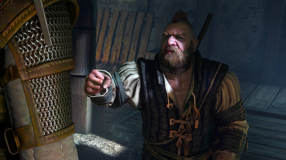 Geralts Zwergenfreund Zoltan ist später auch wieder mit von der Partie.