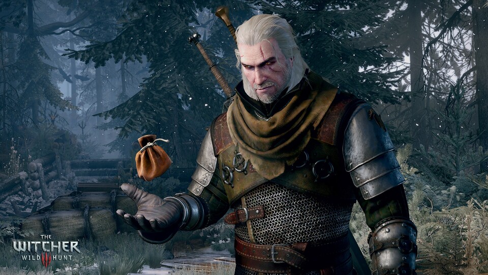 Geralt kann Belohnungen annehmen – oder darauf verzichten.