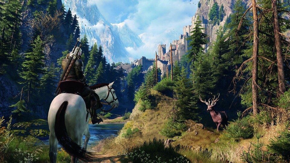 Die Gegend um die Hexerburg Kaer Morhen ist eine der speziellen Story-Regionen und soll ungefähr so groß sein wie das Prologgebiet.