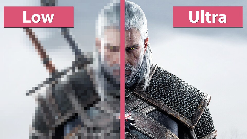 The Witcher 3 - PC-Details im Grafik-Vergleich