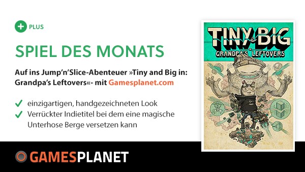 Mit dem Gratis-Spiel des Monats gibt's im Oktober einen actionreichen Indie-Titel