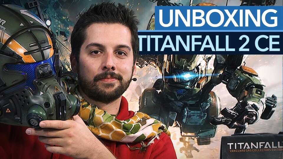 Titanfall 2 - Unboxing der Collectors Edition mit Piloten-Helm