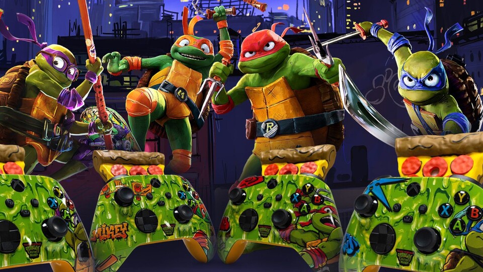 Der passende Controller zum neuen Ninja-Turtles-Film ist da.