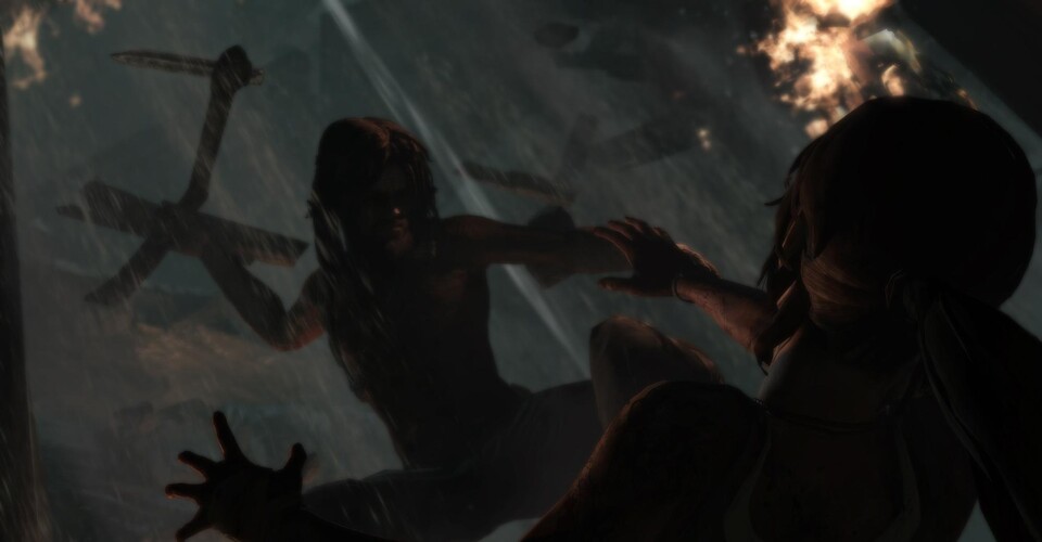 Die Heldin findet sich gleich zu Beginn des Spiels einem unbekannten Feind ausgeliefert. Waffen? Fehlanzeige.