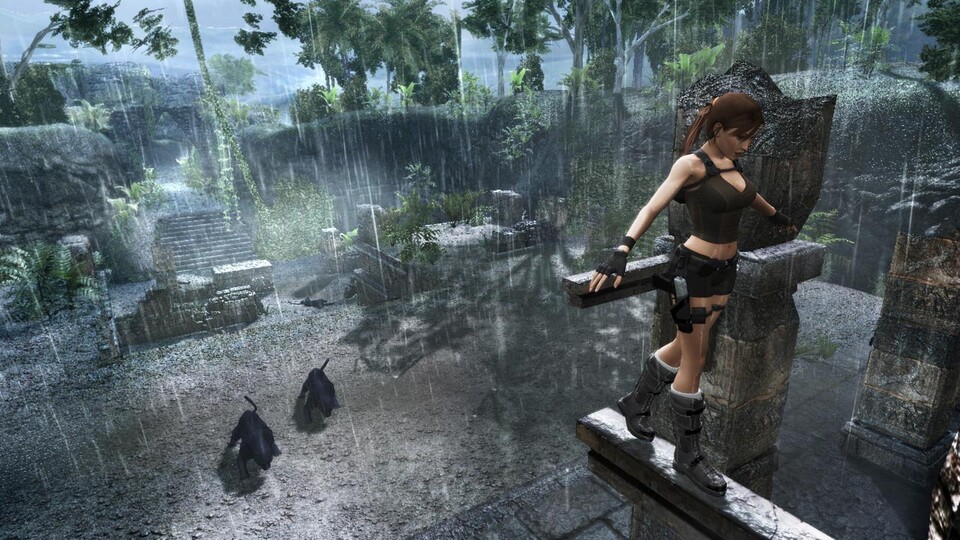 Keine Top-Liste ohne Lara: Tomb Raider Underworld macht nicht viel anders als die Vorgänger, sieht aber wieder unverschämt gut aus.