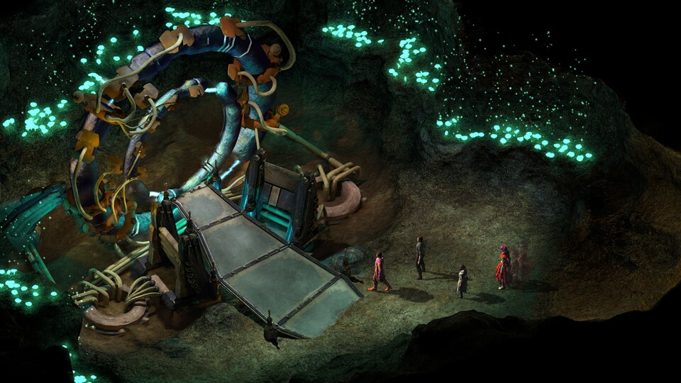 Das ?»The Tidal Surge Update« für ?Torment: Tides of Numenera bietet unter anderem Sprachausgabe und Bugfixes.