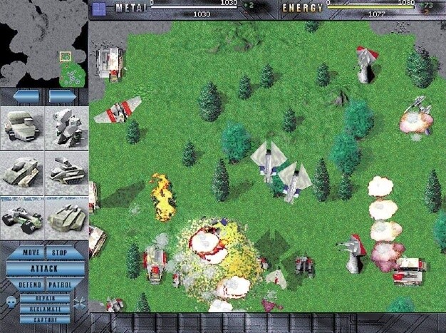 Total Annihilation von GT Interactive.