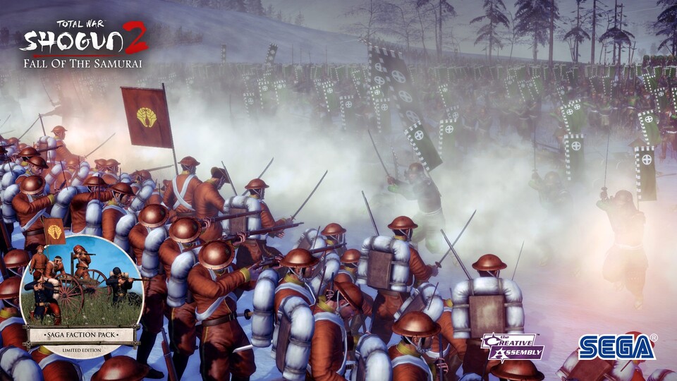 Der Release-Termin für Total War: Fall of the Samurai ist der 23. März 2012.