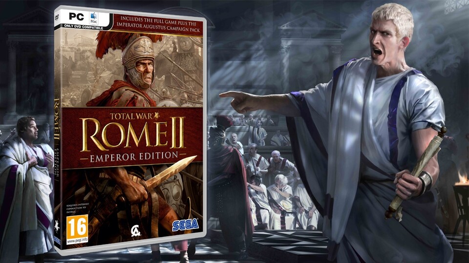 Sega kündigt die »Emperor Edition« von Total War: Rome 2 an.