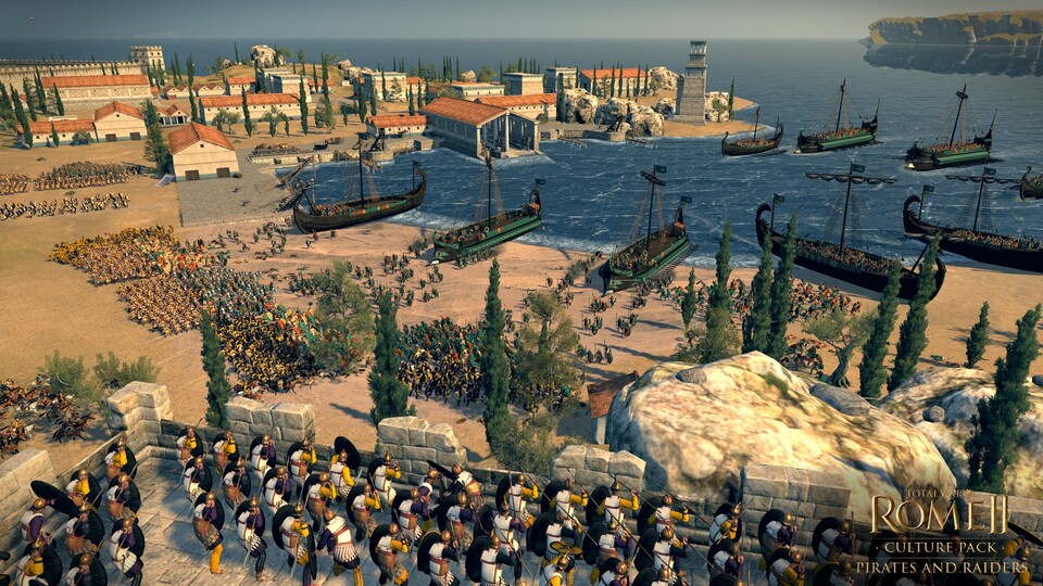 Piraten und Plünderer ist der nächste Download-Content für das Strategie-Spiel Total War: Rome 2 und bringt drei auf den Überfall spezialisierte Nationen.