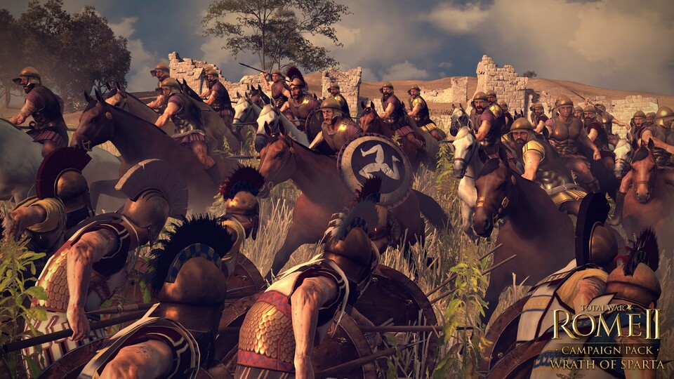 Total War: Rome 2 bekommt eine neue Inhalts-Erweiterung namens Wrath of Sparta. Im Mittelpunkt steht natürlich Sparta.