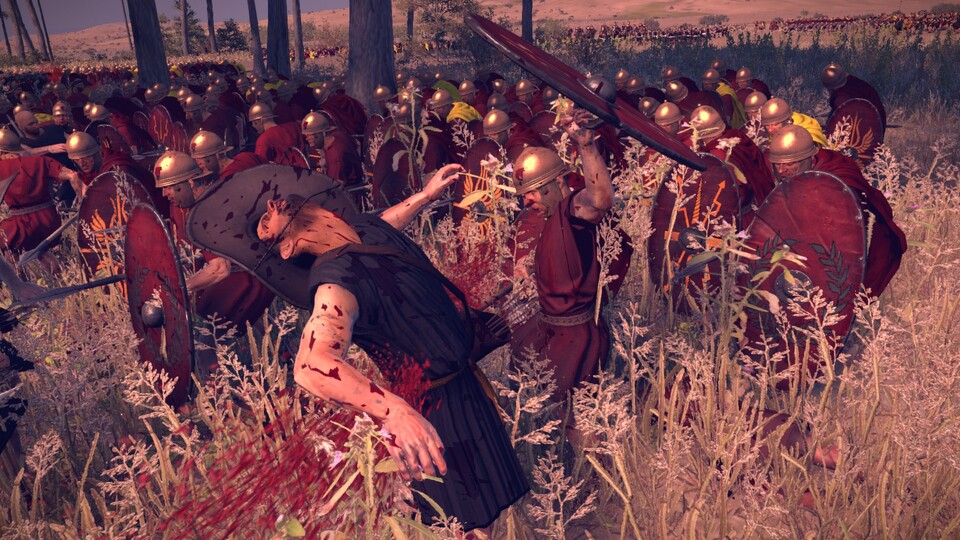 Das Strategiespiel Total War: Rome 2 fordert Prozessoren durch die große Menge an Einheiten stärker als viele andere Titel, Leistungsunterschiede zwischen verschiedenen Modellen treten dadurch gut hervor.