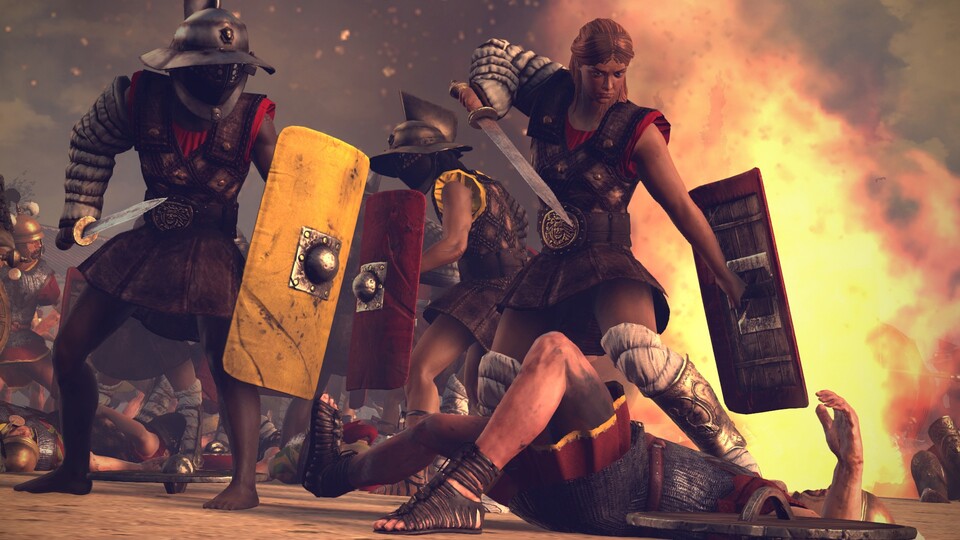 Weibliche Generäle in Total War: Rome 2 sind neuerdings ein Problem.