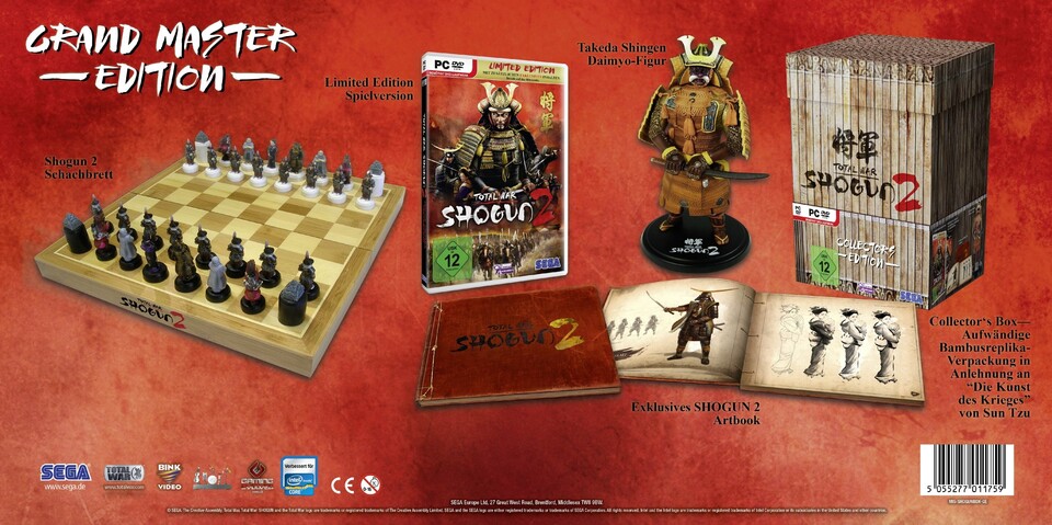 Grand Master Edition von Total War: Shogun 2.