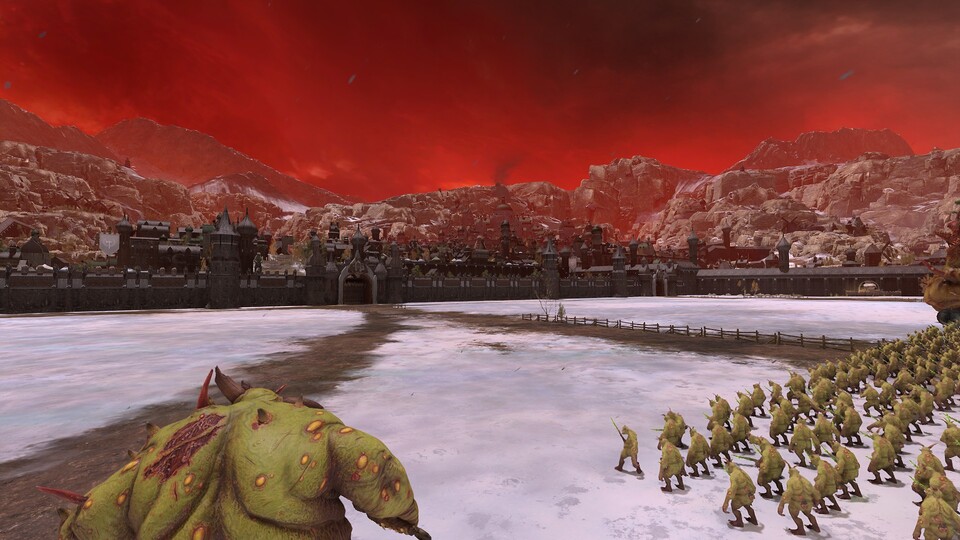 In Warhammer 3 stehen von Beginn an die Chaoshorden vor den Toren der Sterblichen.