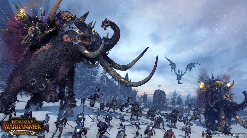 Die Norsca tauchen nun nicht nur in Total War: Warhammer, sondern auch in der Mortal-Empires-Kampagne von Total War: Warhammer 2 auf.
