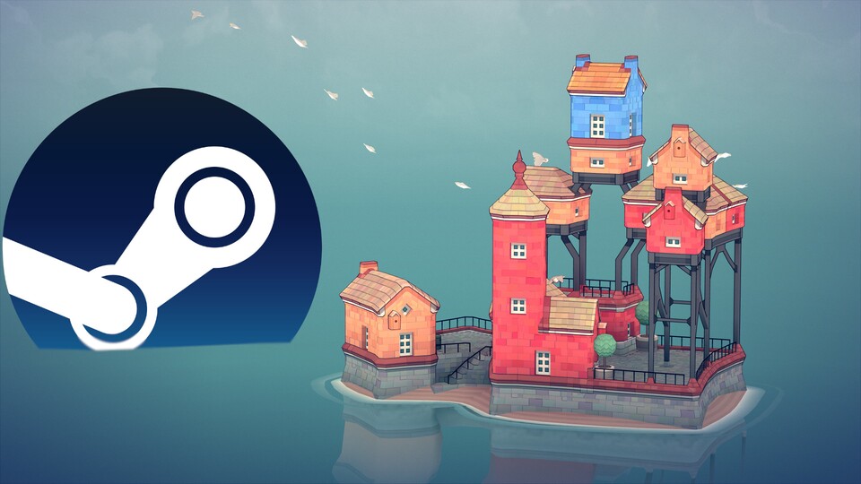 Auf Steam gab es dieses Jahr ein neues Aufbauspiel, das fast ausschließlich positiv bewertet wurde: Townscaper!
