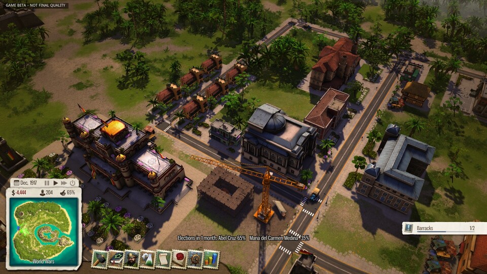 Kalypso hat den Patch 1.03 für Tropico 5 veröffentlicht.