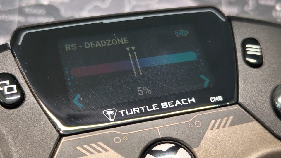 Der OLED-Bildschirm wurde beim Turtle Beach Stealth Ultra äußerst gut umgesetzt.