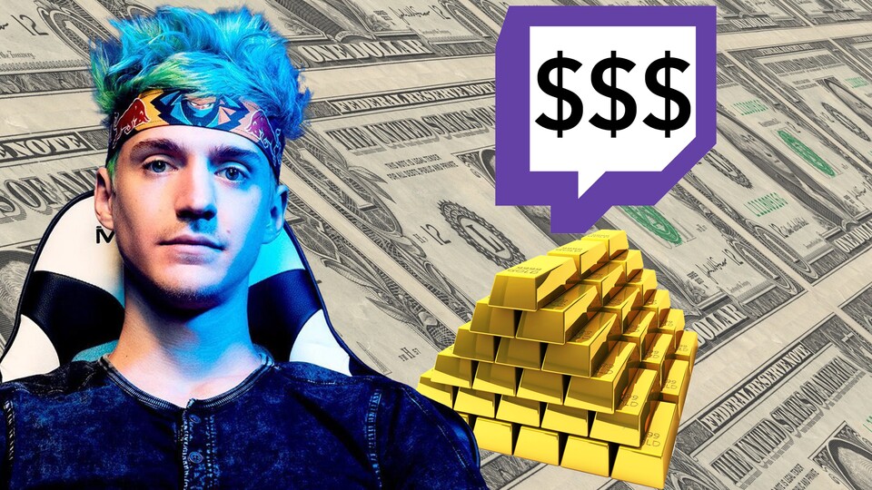 Twitch-Stars wie Fortnite-Streamer Ninja verdienen Millionen von US-Dollar. Aber wie viel genau? Im Gehaltsreport gehen wir der Frage nach, ob man vom Streamen von Videospielen leben kann - und wie man damit reich wird.