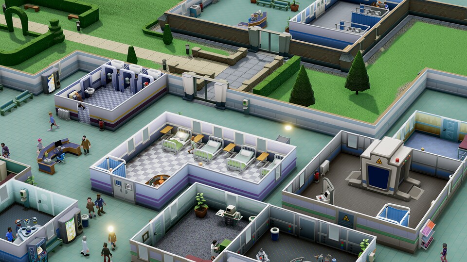 Viele Räume und Maschinen sind denen des original Theme Hospital zum verwechseln ähnlich. 