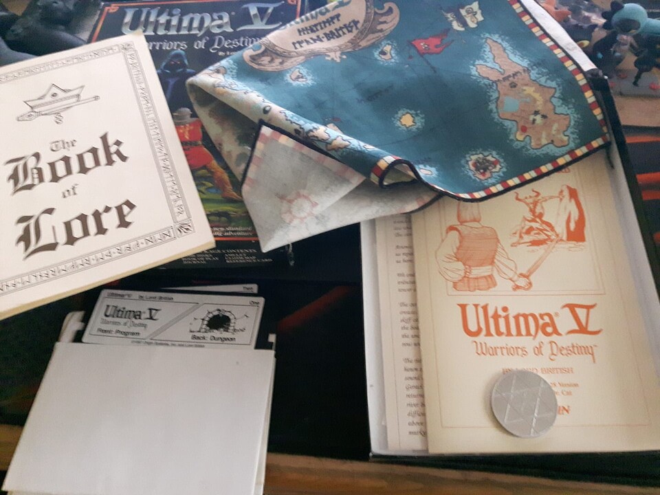 Ultima 5 stammt aus einer Zeit, als die Extras noch geiler aussahen als die Spiele selbst.?