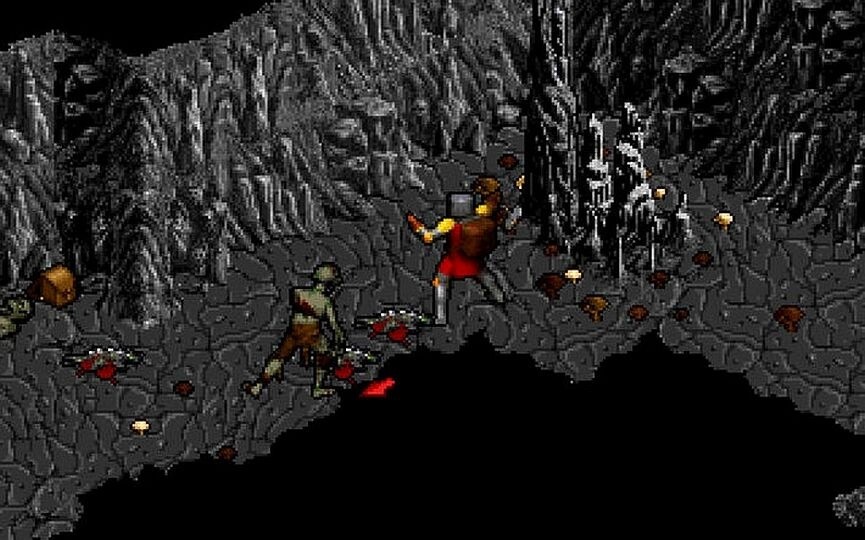 Ultima 8 führt unter anderem ein actionbasiertes Kampfsystem ein, das an Hack&Slay-Spiele erinnert. Mit ein bisschen mehr Feinschliff, so Garriott, hätte es das Diablo vor Diablo sein können. Ob’s dadurch besser geworden wäre, steht auf einem anderen Blatt.