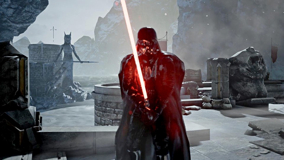 Unreal Engine 4 - Demo mit Darth Vader - So sieht Vader unter DirectX 12 aus