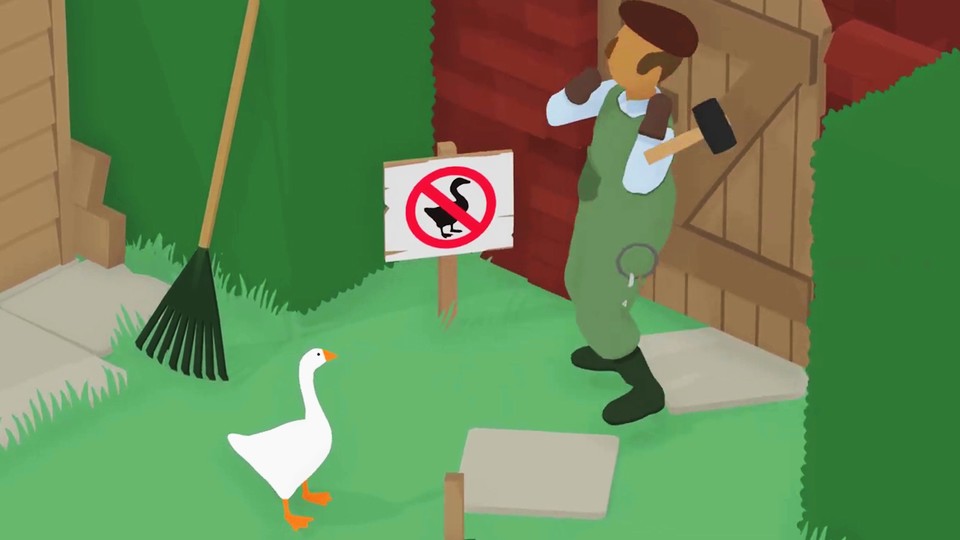 Untitled Goose Game - Trailer zeigt die schlimme Gans