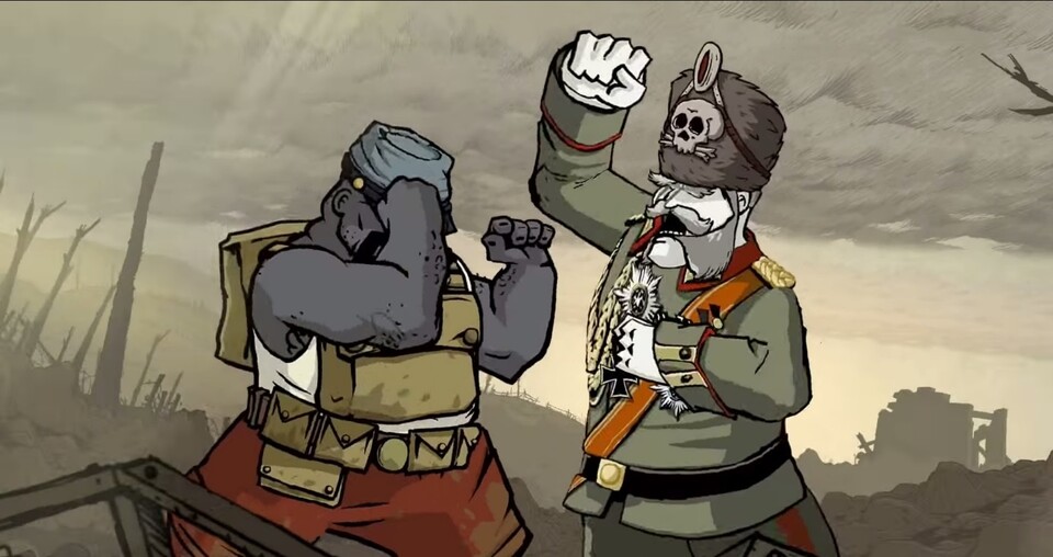 Sogar das für seine Story hochgelobte Valiant Hearts zeigte den Bösewicht (rechts) als undifferenziertes Abziehbild. Das darf DICE nicht passieren.