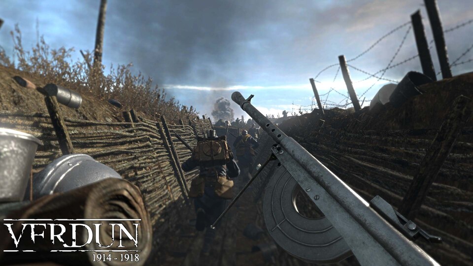 Der Weltkriegs-Shooter Verdun steht ab sofort bei Steam zum Download bereit.