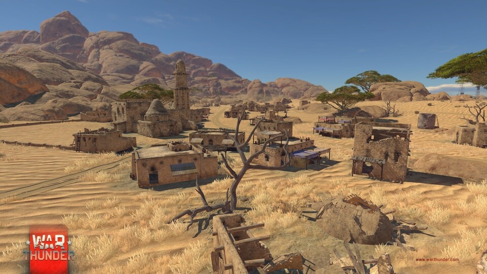 Sinai liegt voll im Trend - während in Battlefield 1 die Infanterie antritt, röhren in War Thunder die Fahrzeugmotoren im Sandsturm.