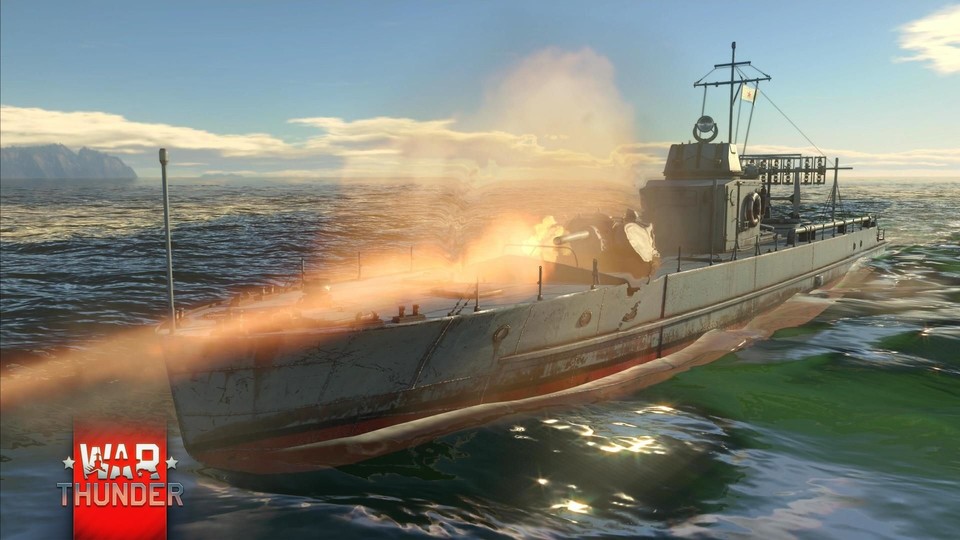 In den »Naval Battles« von War Thunder steuern wir nicht wie bei der Konkurrenz dicke Schlachtschiffe, sondern kämpfen mit kleineren, agileren Schiffstypen.