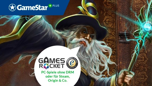 Bei GameStar Plus bekommen Sie regelmäßig Download-Gutscheine für PC-Spiele von Gamesrocket.de, dem deutschen Spiele-Shop mit Geld-zurück-Garantie.