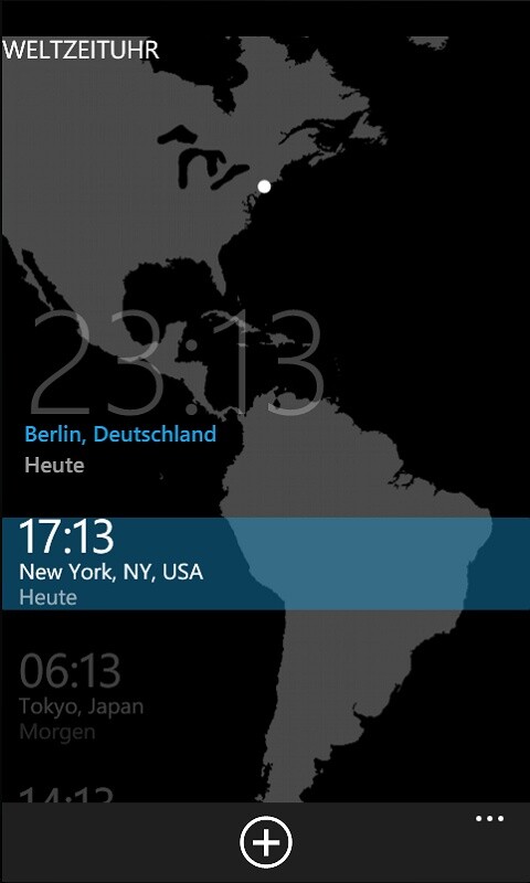 Wie spät ist es gerade in NYC?: Diese Frage beantwortet die Weltzeituhr.