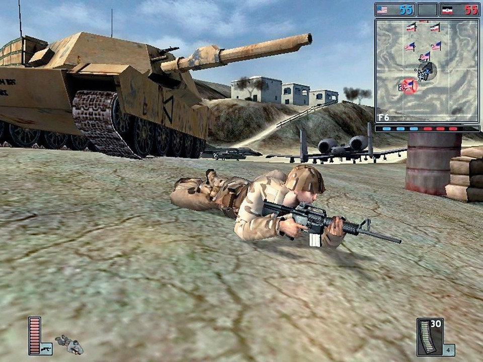 Die Modelle in Desert Combat ähneln denen aus Battlefield 2 sehr.