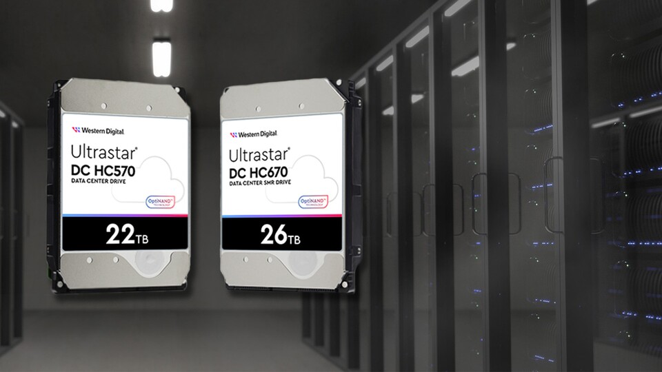 In diesen beiden HDDs sind die neuesten Technologien von Western Digital verbaut.