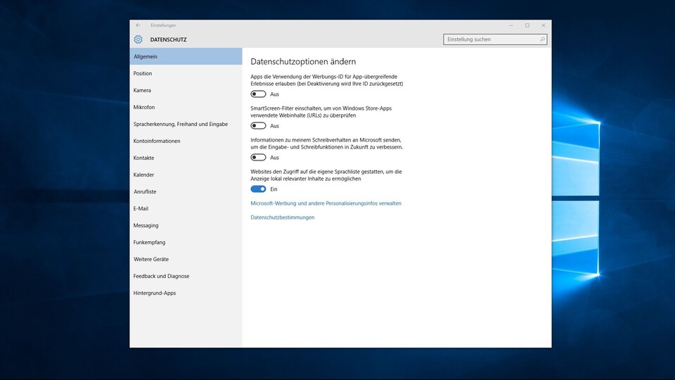Der Datenschutz unter Windows 10 ist ein viel diskutiertes Thema, an dem sich die Geister scheiden.