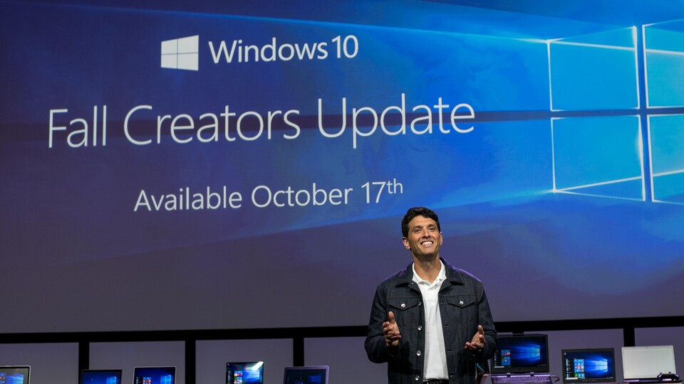 Das Windows 10 Fall Creators Update wird von den Nutzern gut angenommen.