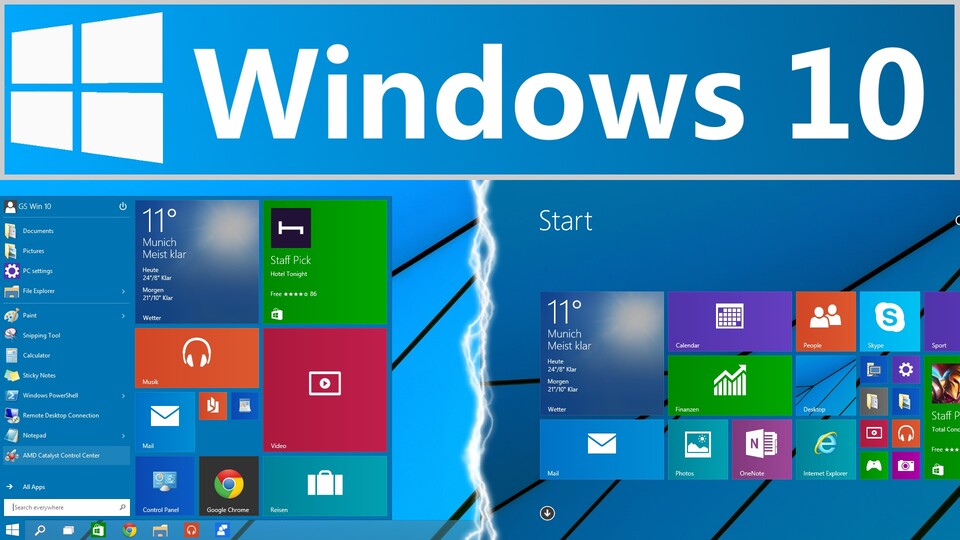 Die Windows 10 Technical Preview wird im Januar 2015 von der Consumer Preview abgelöst.