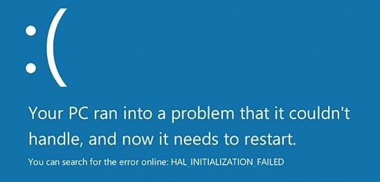 Der neue BSOD von Windows 8.