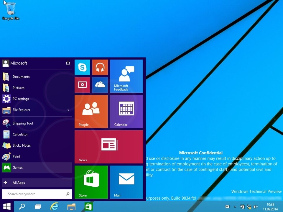 Kacheln statt Menü: Microsoft wollte Windows 8 für Touchscreens fit machen. (Bildquelle: Winfuture)