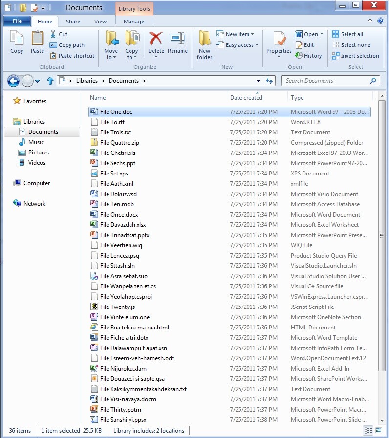 Der neue Windows Explorer.