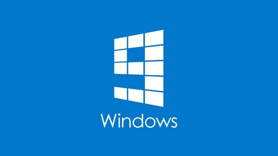 Dieses Logo zu Windows 9 stammt von einem Fan, nicht von Microsoft selbst, wurde aber von Microsoft China verwendet. (Bildquelle: Weibo)