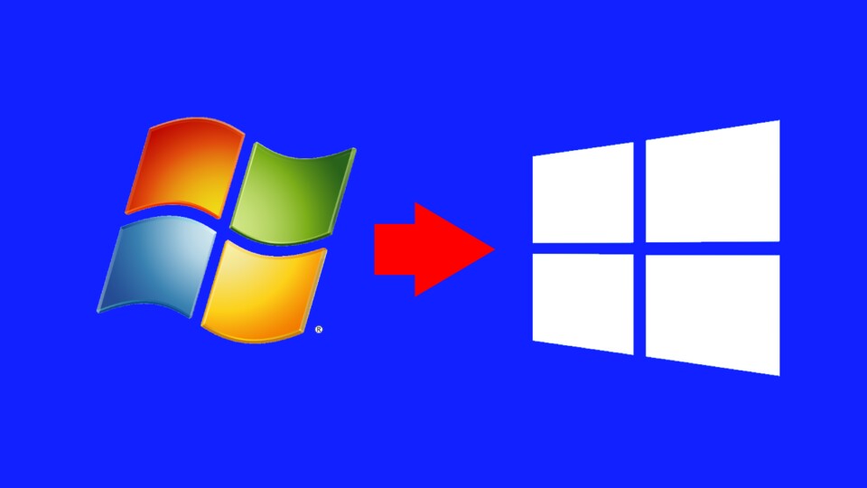 Ein Upgrade von Windows 7 auf Windows 10 lässt sich direkt aus dem laufenden Betriebssystem heraus ausführen.