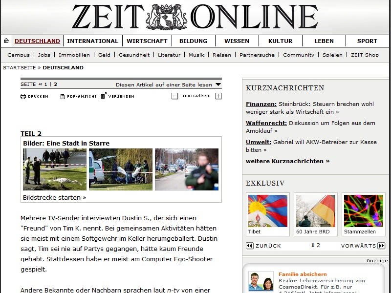 Die Zeit Online