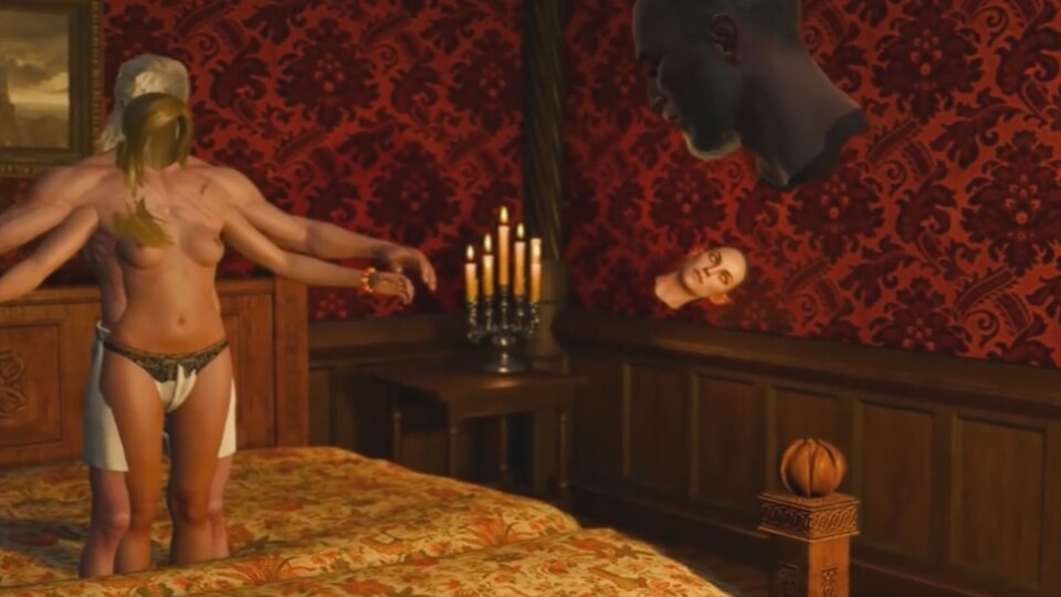 Als Folge des Patches 1.04 für die PC-Version von The Witcher 3: Wild Hunt kommt es im Spiel zu äußerst verstörenden Sex-Szenen.