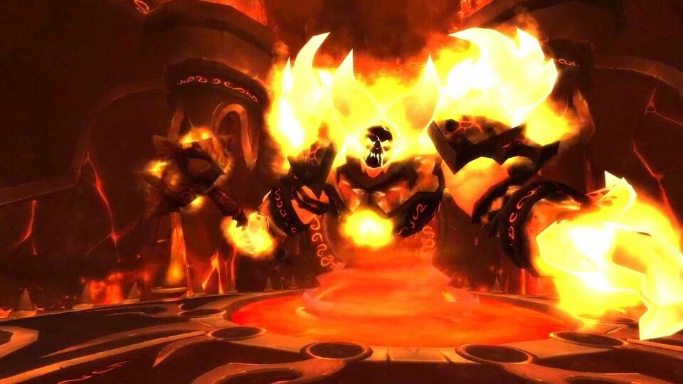 Im Inhalts-Update 4.2 von World of WarCraft feiert Ragnaros sein Comeback.